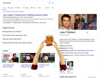 Przyjaciele - 25. rocznica w Google