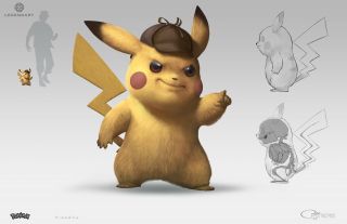 Pokemon: Detektyw Pikachu - szkice koncepcyjne