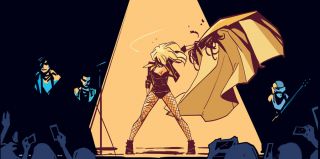 Black Canary w serii komiksowej z 2015 roku została już przedstawiona jako wokalistka zespołu rockowego o nazwie… Black Canary. W trakcie jednej z tras koncertowych odrzuciła swoją przeszłość, decydując się od tej pory walczyć ze złem. 