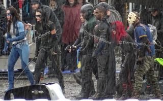 Crossover Arrowverse - zdjęcia z planu