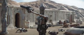 The Mandalorian - kadr ze zwiastuna serialu Disney+
