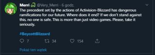 #BoycottBlizzard - reakcje graczy