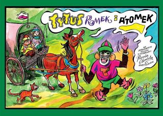 Tytus, Romek i A'Tomek na jedwabnym szlaku z wyobraźni Papcia Chmiela narysowani - okładka
