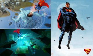 Gra z Supermanem od Warner Bros. - grafiki koncepcyjne