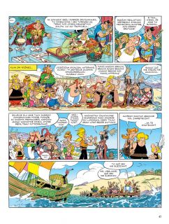 Asteriks, Córka Wercyngetoryksa - plansza