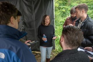 Wiedźmin - zdjęcie z planu