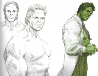 Avengers: Koniec gry - szkic koncepcyjny