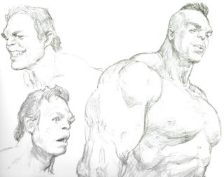 Avengers: Koniec gry - szkic koncepcyjny