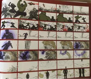 Avengers: Koniec gry - szkic koncepcyjny