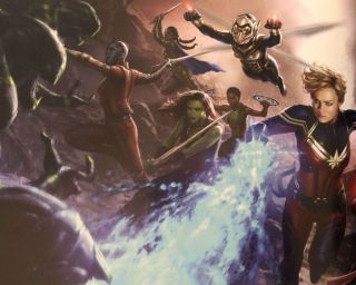 Avengers: Koniec gry - szkic koncepcyjny