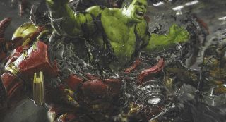 Avengers: Wojna bez granic - szkic koncepcyjny