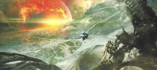 Avengers: Wojna bez granic - szkic koncepcyjny