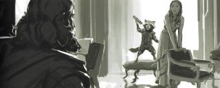 Avengers: Koniec gry - szkic koncepcyjny