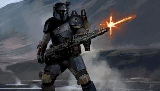 The Mandalorian - odcinek 3 - szkic koncepcyjny