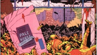 W czasie ataku kałamarnicy w Madison Square Garden odbywał się koncert zespołu Pale Horse – taki obrót spraw widzieliśmy również w komiksach.