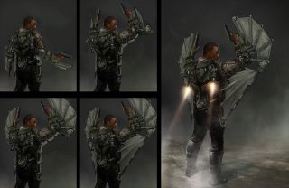 Kapitan Ameryka: Zimowy Żołnierz - szkice koncepcyjne