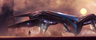 Strażnicy Galaktyki - szkic koncepcyjny 