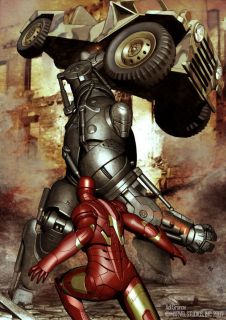 Iron Man - szkice koncepcyjne do filmu