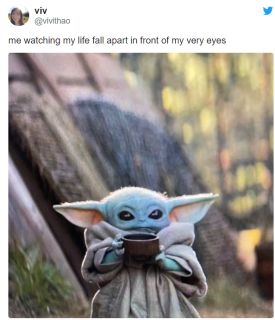 Baby Yoda - reakcje i memy 