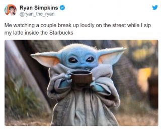 Baby Yoda - reakcje i memy 