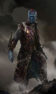 Strażnicy Galaktyki - szkic koncepcyjny 