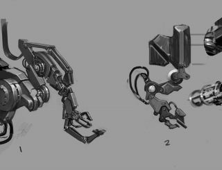 Iron Man - szkice koncepcyjne do filmu