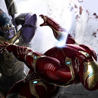 Avengers: Koniec gry - Trójca vs. Thanos