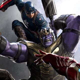 Avengers: Koniec gry - Trójca vs. Thanos