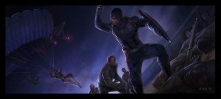 Kapitan Ameryka: Zimowy Żołnierz - szkice koncepcyjne