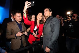 Wiedźmin - zdjęcie z premiery w Warszawie