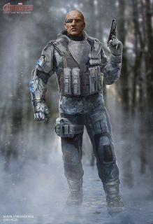 Avengers: Czas Ultrona - szkice koncepcyjne