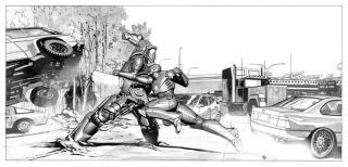 Iron Man - szkice koncepcyjne do filmu