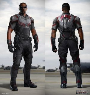 Kapitan Ameryka: Wojna bohaterów - szkice koncepcyjne