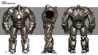 Iron Man - szkice koncepcyjne do filmu