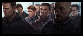 Kapitan Ameryka: Zimowy Żołnierz - szkice koncepcyjne