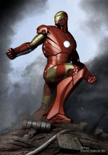 Iron Man - szkice koncepcyjne do filmu