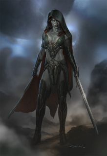 Strażnicy Galaktyki - szkic koncepcyjny 