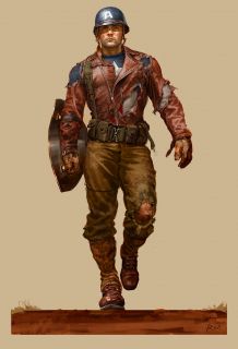 Captain America: Pierwsze starcie - szkice koncepcyjne