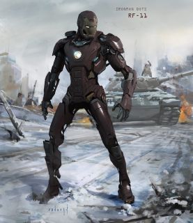 Avengers: Czas Ultrona - szkice koncepcyjne