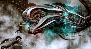 Avengers (2012) - szkic koncepcyjny