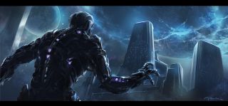 Avengers (2012) - szkic koncepcyjny