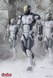 Avengers: Czas Ultrona - szkice koncepcyjne