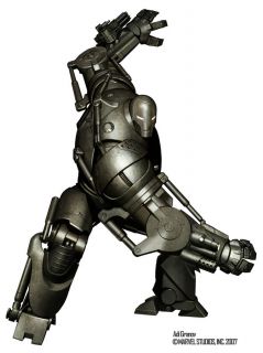 Iron Man - szkice koncepcyjne do filmu