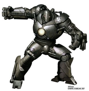 Iron Man - szkice koncepcyjne do filmu