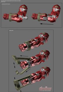 Avengers: Czas Ultrona - szkice koncepcyjne