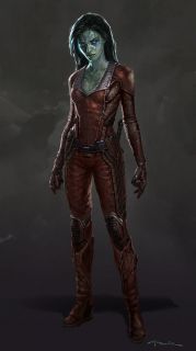 Strażnicy Galaktyki - szkic koncepcyjny 