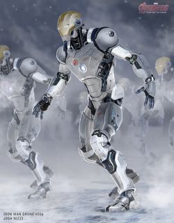 Avengers: Czas Ultrona - szkice koncepcyjne