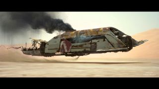 Gwiezdne Wojny: Przebudzenie Mocy - szkic koncepcyjny