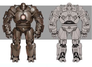 Iron Man - szkice koncepcyjne do filmu