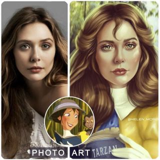 Elizabeth Olsen jako Jane z Tarzana